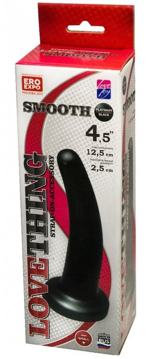 Анальная насадка Smooth - 12,5 см. - LOVETOY (А-Полимер) - купить с доставкой в Жуковском