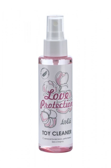 Гигиенический антисептический лосьон Toy cleaner - 110 мл. - Lola Games - купить с доставкой в Жуковском