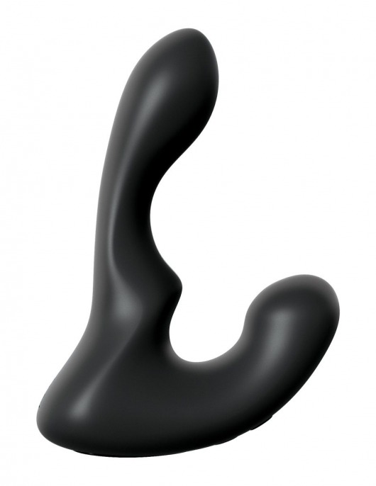 Черный анальный вибростимулятор P-Spot Milker - 14 см. - Pipedream - в Жуковском купить с доставкой