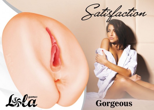 Мастурбатор с 2 тоннелями Satisfaction Gorgeous - Lola Games - в Жуковском купить с доставкой