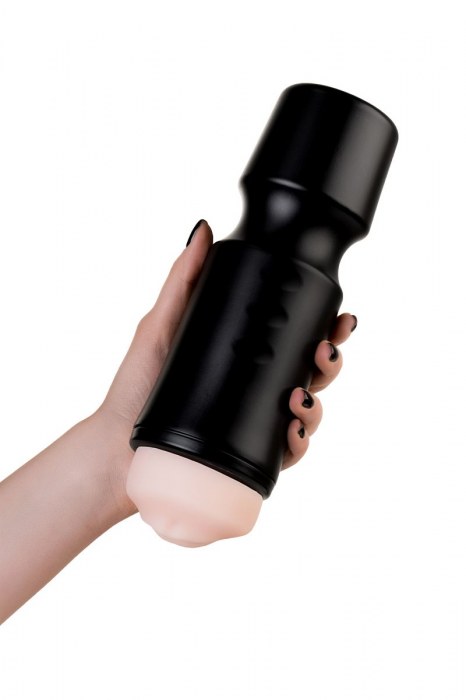 Мастурбатор-ротик A-Toys в черной колбе - A-toys - в Жуковском купить с доставкой