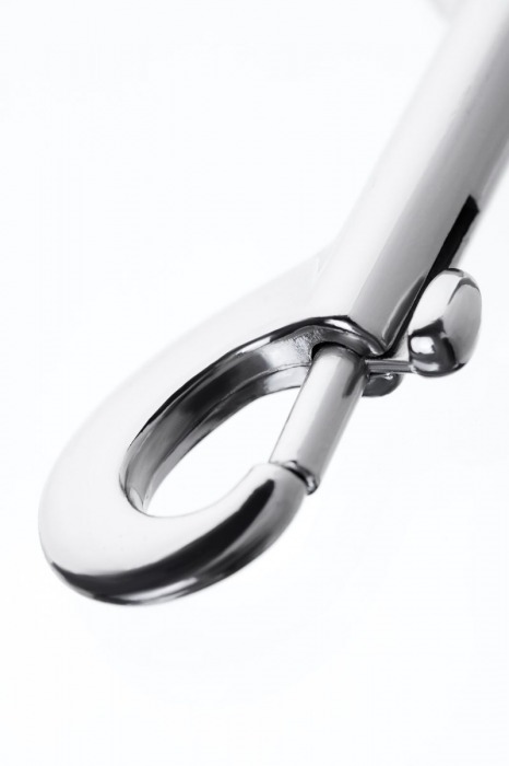 Серебристый двухсторонний карабин TOYFA Metal - ToyFa - купить с доставкой в Жуковском