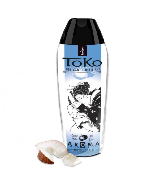 Интимный гель TOKO Cononut Water с ароматом кокоса - 165 мл. - Shunga - купить с доставкой в Жуковском