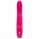 Розовый перезаряжаемый вибратор Rabbit Slimline Curve Rechargeable - 24 см. - Happy Rabbit купить в Жуковском с доставкой в Orgasmix.ru Розовый перезаряжаемый вибратор Rabbit Slimline Curve Rechargeable - 24 см. - Happy Rabbit