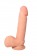 Перезаряжаемый вибратор-реалистик с пультом ДУ - 17 см. - ToyFa купить в Жуковском с доставкой в Orgasmix.ru Перезаряжаемый вибратор-реалистик с пультом ДУ - 17 см. - ToyFa