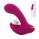 Бордовый вибратор для точки G с вакуум-волновой стимуляцией клитора Venus - HOT planet купить в Жуковском с доставкой в Orgasmix.ru Бордовый вибратор для точки G с вакуум-волновой стимуляцией клитора Venus - HOT planet
