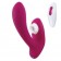 Бордовый вибратор для точки G с вакуум-волновой стимуляцией клитора Venus - HOT planet купить в Жуковском с доставкой в Orgasmix.ru Бордовый вибратор для точки G с вакуум-волновой стимуляцией клитора Venus - HOT planet