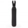 Черная вибропуля с ушками Rechargeable Rabbit Ears Bullet Vibrator - Happy Rabbit купить в Жуковском с доставкой в Orgasmix.ru Черная вибропуля с ушками Rechargeable Rabbit Ears Bullet Vibrator - Happy Rabbit