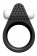 Чёрное эрекционное кольцо LIT-UP SILICONE STIMU RING 1 BLACK - Dream Toys - в Жуковском купить с доставкой Чёрное эрекционное кольцо LIT-UP SILICONE STIMU RING 1 BLACK - Dream Toys - в Жуковском купить с доставкой